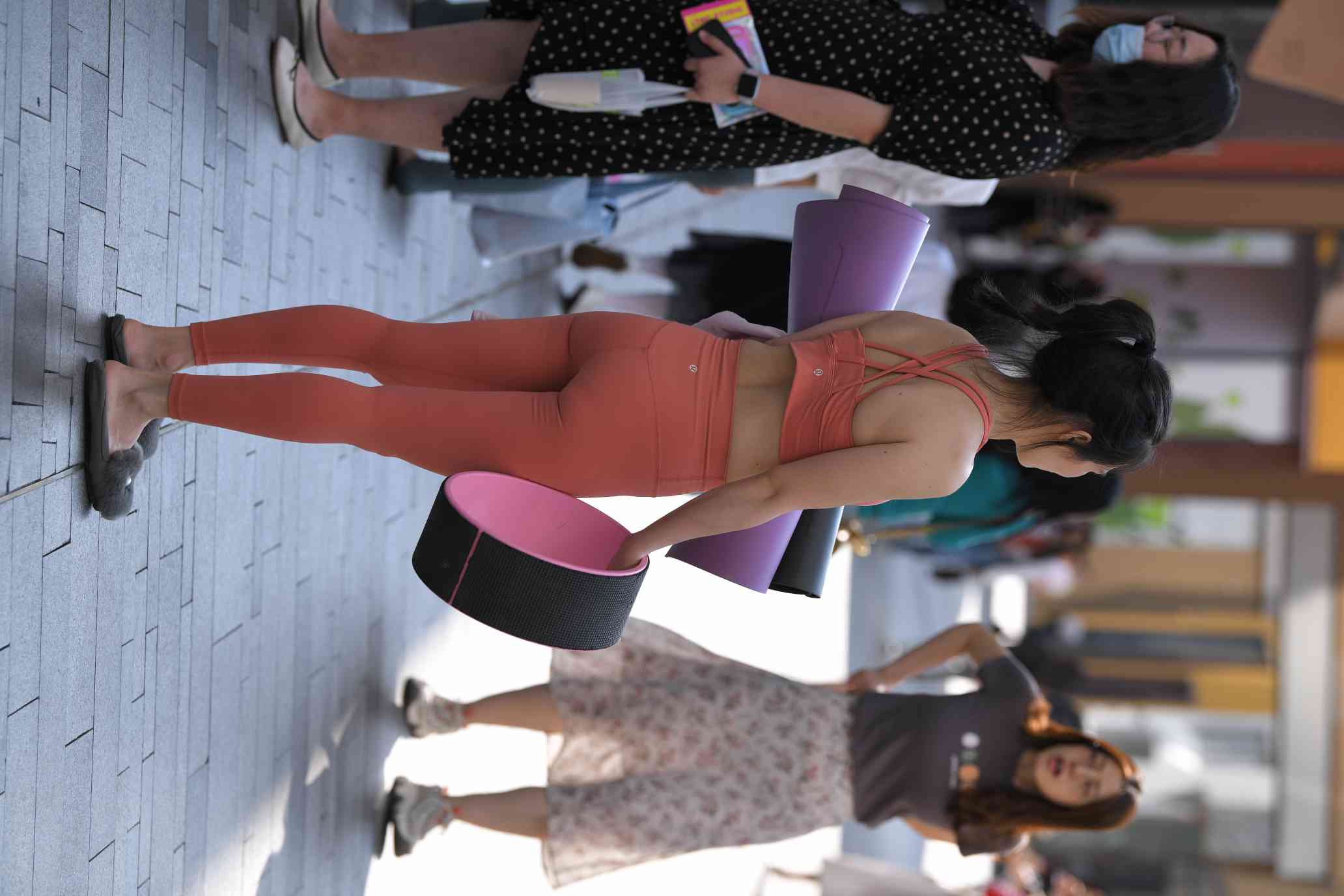 图片[2]-练瑜伽的姑娘【176P】04028-婷美图