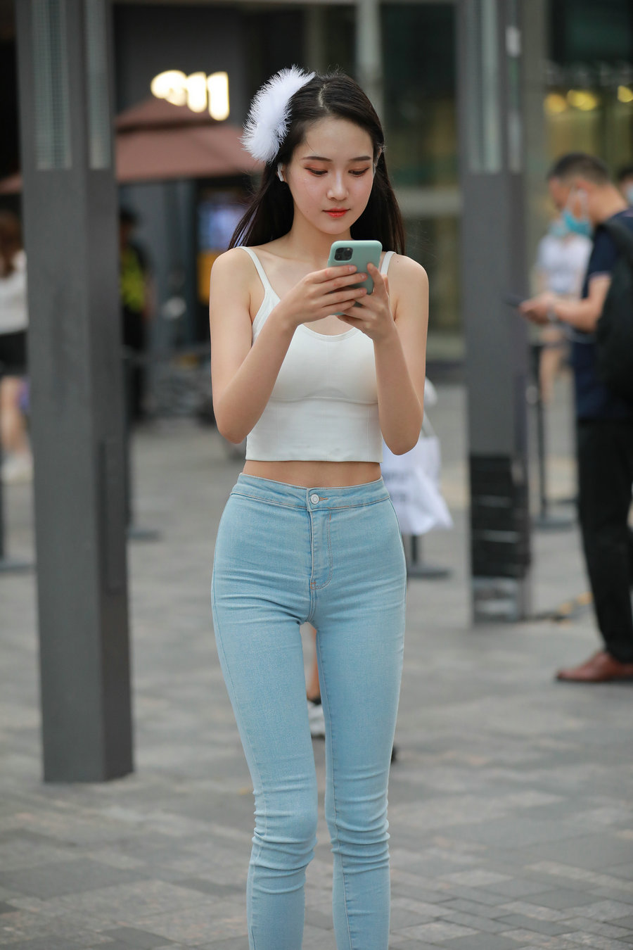 图片[3]-非常漂亮的牛仔裤女孩 J2144 98P1V-1.92GB-婷美图