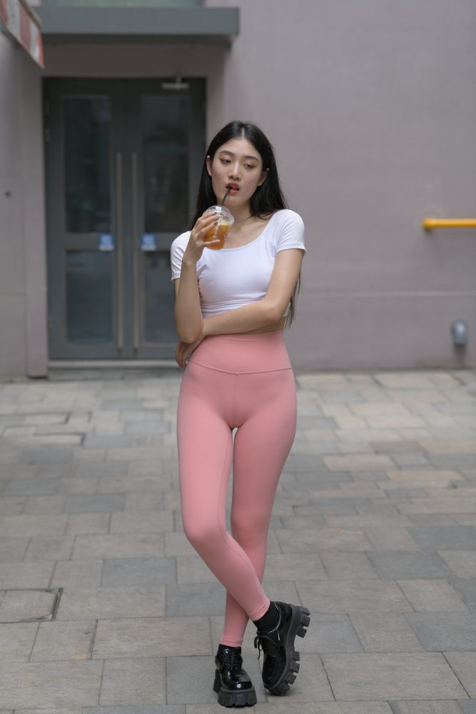 图片[4]-粉红色 瑜伽裤可爱女孩J2203 449P19V-19.1GB-婷美图