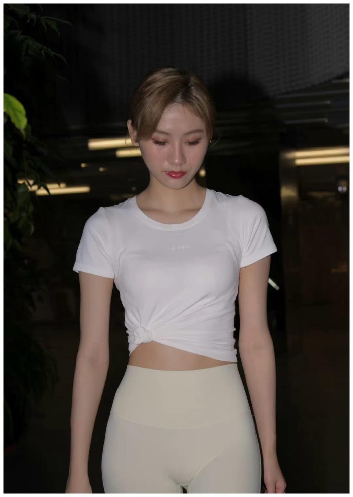 图片[4]-白色瑜伽裤女孩J2213 190P2V-14.6GB-婷美图