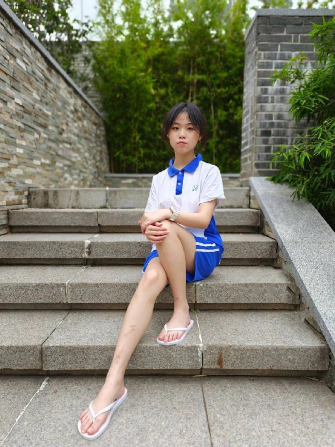 图片[3]-穿校服非常清纯的小姑娘【49P】20003-婷美图