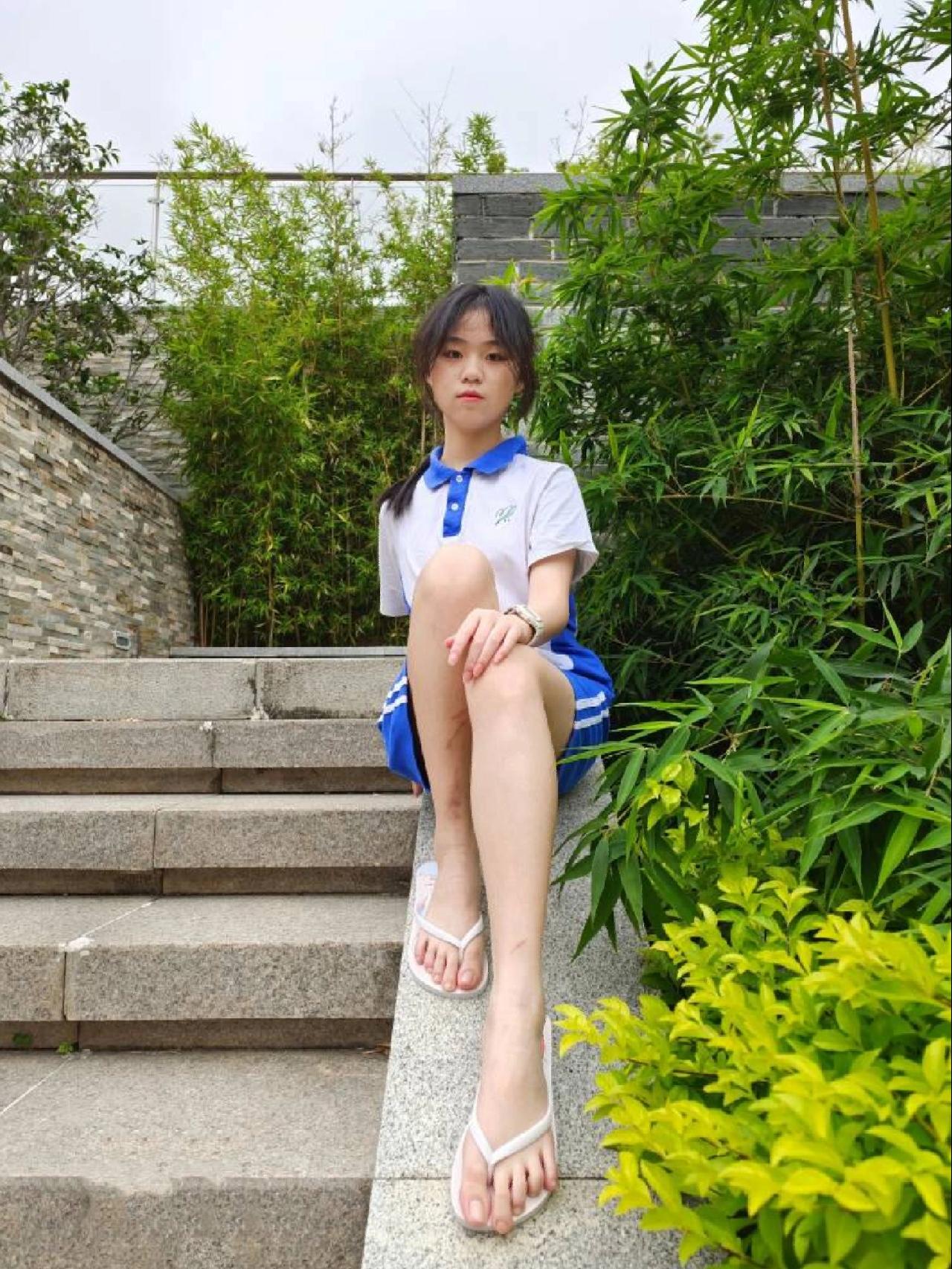 图片[4]-穿校服非常清纯的小姑娘【49P】20003-婷美图