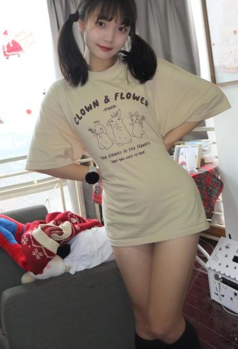 图片[10]-网格丝袜的清纯双马尾小姑娘-婷美图
