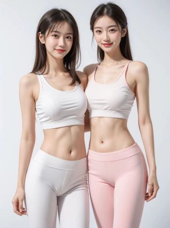 图片[18]-AI瑜伽裤清纯妹子系列图-婷美图