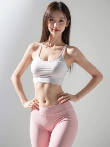 图片[17]-AI瑜伽裤清纯妹子系列图-婷美图
