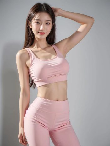 图片[14]-AI瑜伽裤清纯妹子系列图-婷美图