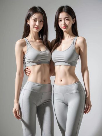 图片[9]-AI瑜伽裤清纯妹子系列图-婷美图