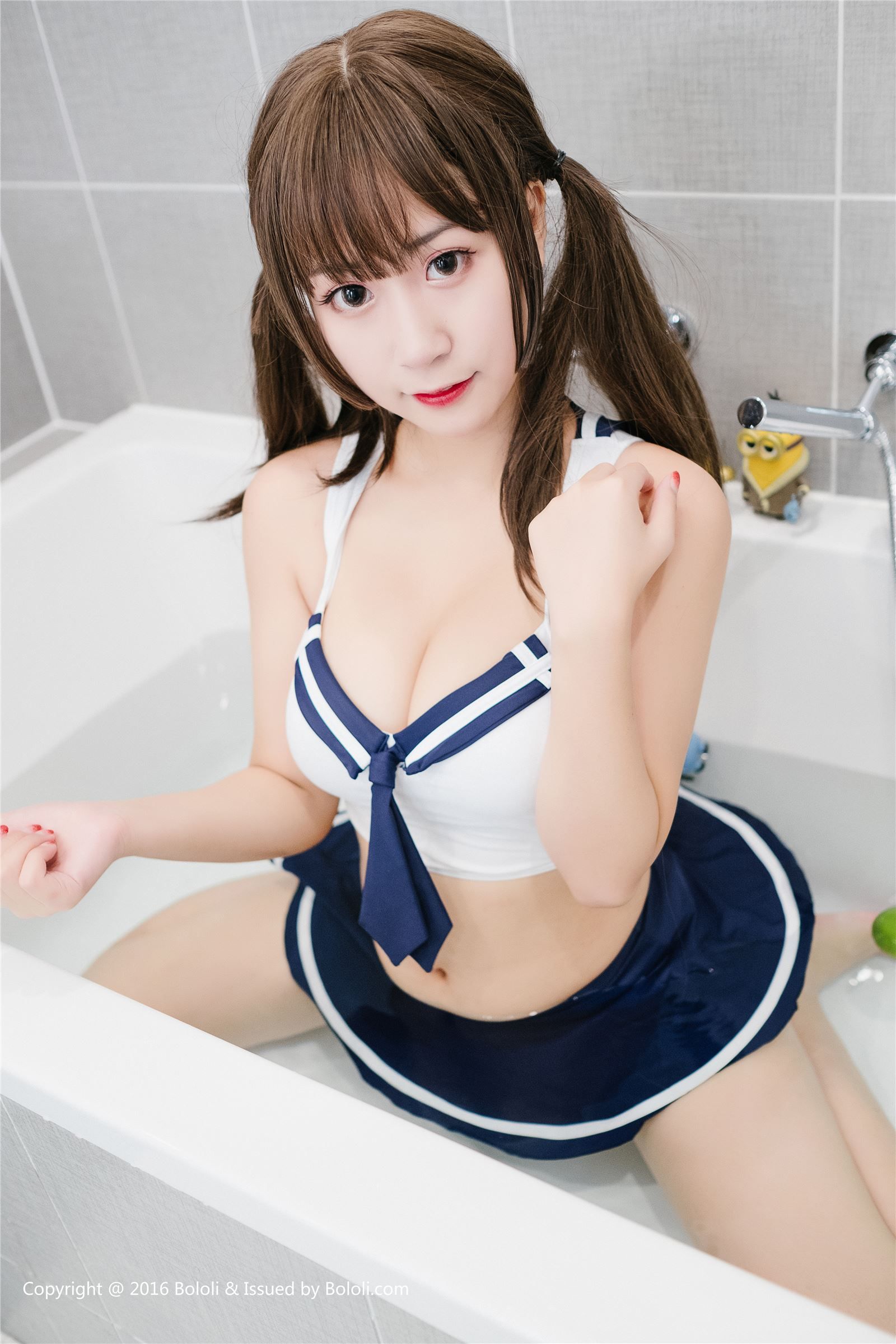 图片[2]-清纯美女制服系列-婷美图